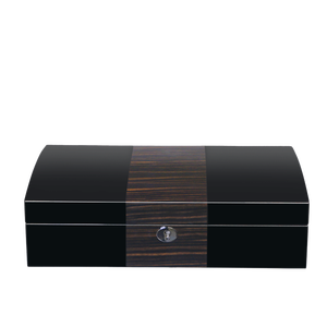 Caja de <span class=keywords><strong>Relojes</strong></span> de Madera de Lujo con Interior de Microfibra Ultra Suave, <span class=keywords><strong>Organizador</strong></span> para 12 <span class=keywords><strong>Relojes</strong></span> de <span class=keywords><strong>Hombre</strong></span> - Product Image 2