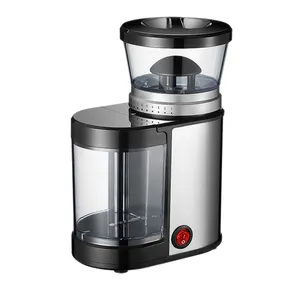 Aangepaste Nieuwe Aankomst Slijpen Mini Kleine Machine Roestvrij Staal Elektrische Molen Koffiemolen Automatische Koffiemolen