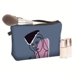 BSCI Factory <b>Makeup</b> <b>Case</b> Small Cosmetic Zipper Bag Waterproof for Purse Mini Women Cute Traveling Accessories Pouch - Product Image 4