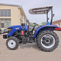 EACHAN Livraison rapide 50 HP Tracteurs agricoles multifonctionnels 4x4 Tracteurs compacts Tracteur à roue diesel hydraulique Prix