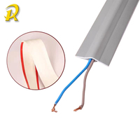Matériau PVC de qualité supérieure, ignifuge, protection de l'environnement, décoration intérieure, gestion des câbles, conduit de câbles flexible en PVC