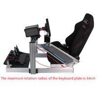 Profil en aluminium personnalisé 3090 jeu simulateur de conduite support de siège au volant Simracing Chair Sim Rig bricolage Sim Racing Cockpit