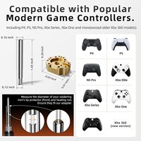 Manettes de jeu de haute qualité avec pointe de soudure spéciale et élément chauffant T12 pour la réparation de manettes Xbox, PS4, PS5, Switch Pro
