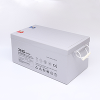 Batterie gel de stockage d'énergie 250ah Batterie solaire 24V Batterie plomb-acide pour la maison