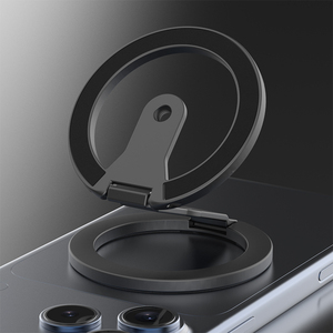 Support de téléphone portable pliable et compact avec anneau de maintien pour les doigts, idéal pour les voyages en avion, <span class=keywords><strong>train</strong></span>, bus, métro et l'usage quotidien - Product Image 3