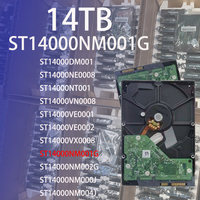 Disque dur interne d'entreprise ST14000NM001G 14 To 7200 tr/min 256 Mo de cache SATA 6 Gbit/s 3,5 pouces pour serveur de centre de données