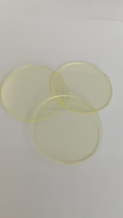 Lentille en verre optique 420nm Quartz Filtre en cristal jaune irrégulier JB420 avec 80% de transmission de la lumière pour machine d'élimination de l'acné