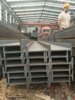 Grand stock de poutres en acier au carbone laminées à chaud galvanisées SS400~SS490 conformes à la norme ASTM (poutres en I/poutres en H)