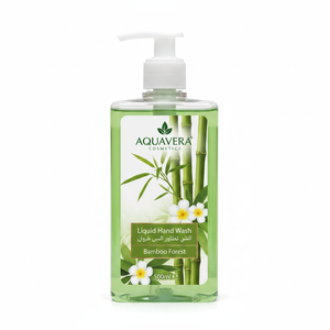 AquaVera Chemical Liquid Hand <b>Wash</b> & <b>Soap</b>-Bamboo Forest Scent 500 ml - Product Image 2