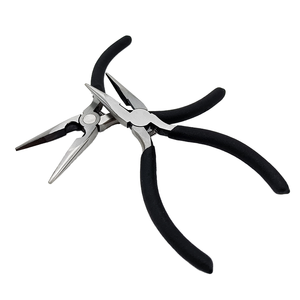 סיטונאי 5 "מיני מחט ארוכה אף נירוסטה פלדה אלקטרונית פליירים תכשיטים diy ביצוע חותך חוט - Product Image 1