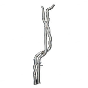 Tuyau d'échappement intermédiaire à longueur égale en acier inoxydable 304/titane de 70 mm, vente chaude, pour BMW M2C F87 S55 3.0T OEM/ODM - Product Image 1