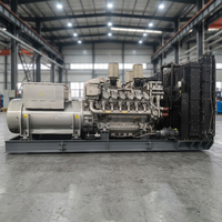 Générateur diesel SDEC 16KTA76-G34 de type ouvert, 1800 kW, 2250 kVA, 50 Hz/60 Hz avec ATS pour alimentation de secours de centre de données - Prix usine