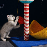 Nouveautés : Collection Design Ciel Étoilé – Plusieurs Styles au Choix – Grand Arbre à Chat avec Plateforme d'Escalade, Nid et Griffoir