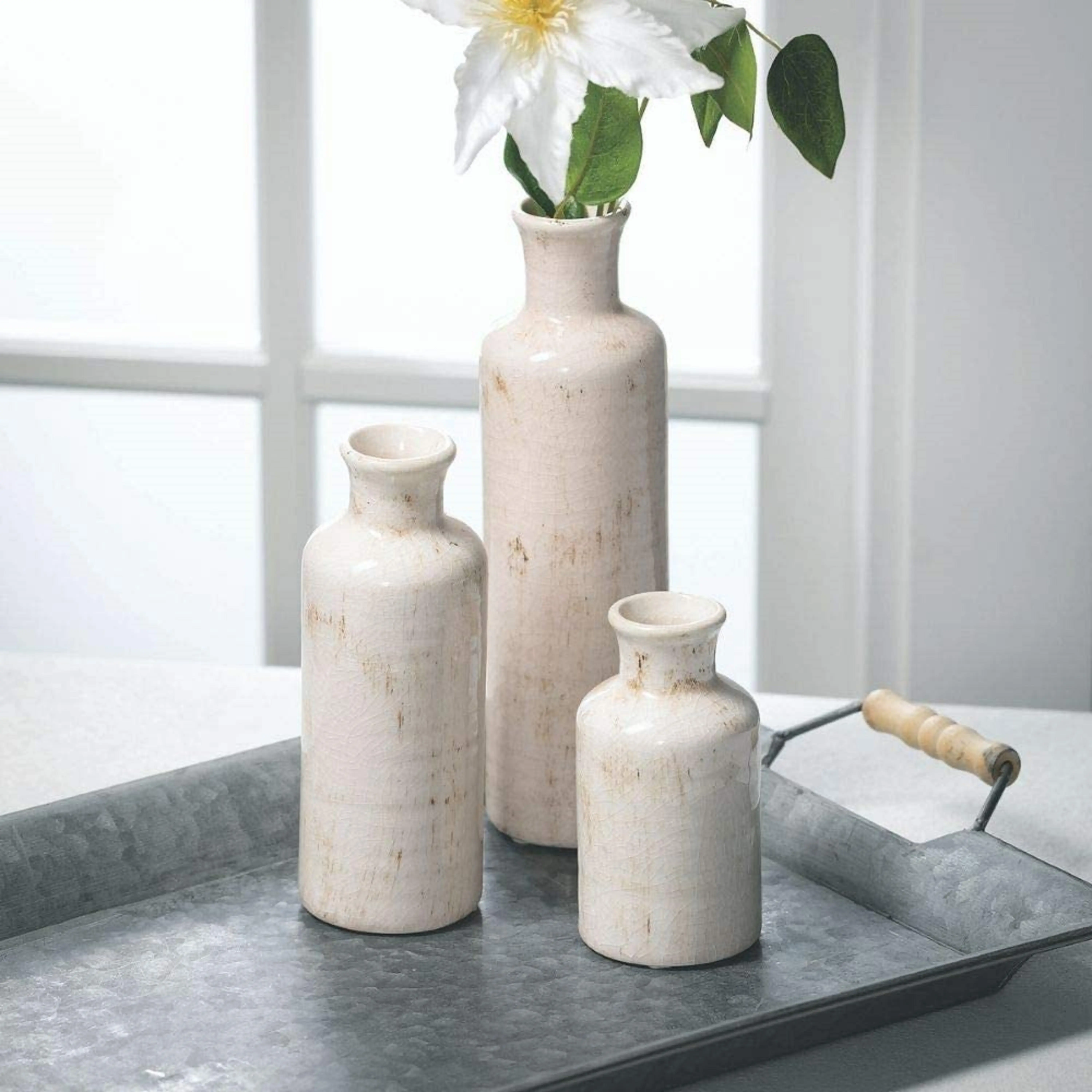 Lalique French Style Home Decor Vase Klare Europa Farbe Keramik & Porzellan Vasen Weiße Keramik Vasen