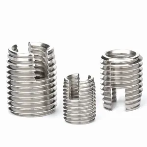 Customized Slotted High Quality Stainless Steel Metal Self Tapping Threaded Inserts