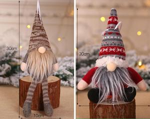 Babbo <span class=keywords><strong>natale</strong></span> pupazzo di neve elfo ornamenti di <span class=keywords><strong>natale</strong></span> bambola senza volto regalo di capodanno ornamenti di <span class=keywords><strong>buon</strong></span> <span class=keywords><strong>natale</strong></span> - Product Image 6