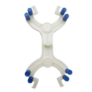 Equipo de <span class=keywords><strong>laboratorio</strong></span> Experimento Estándar ABS Clip de <span class=keywords><strong>mariposa</strong></span> Abrazadera de bureta doble de plástico para análisis de tabla de titulación de tubo de vidrio - Product Image 1