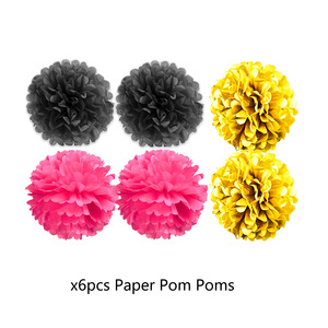 HLC Hot Party Land Gold Leopard Fournitures de fête d'anniversaire, Bannière guirlande léopard, Nappe, Ballons pour événement à thème animalier - Product Image 6