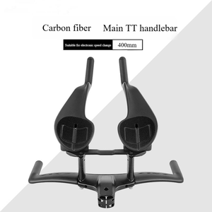 Guidon aérodynamique en fibre de carbone BXT pour <span class=keywords><strong>triathlon</strong></span> et contre-la-montre, adapté aux vélos de route - Product Image 2