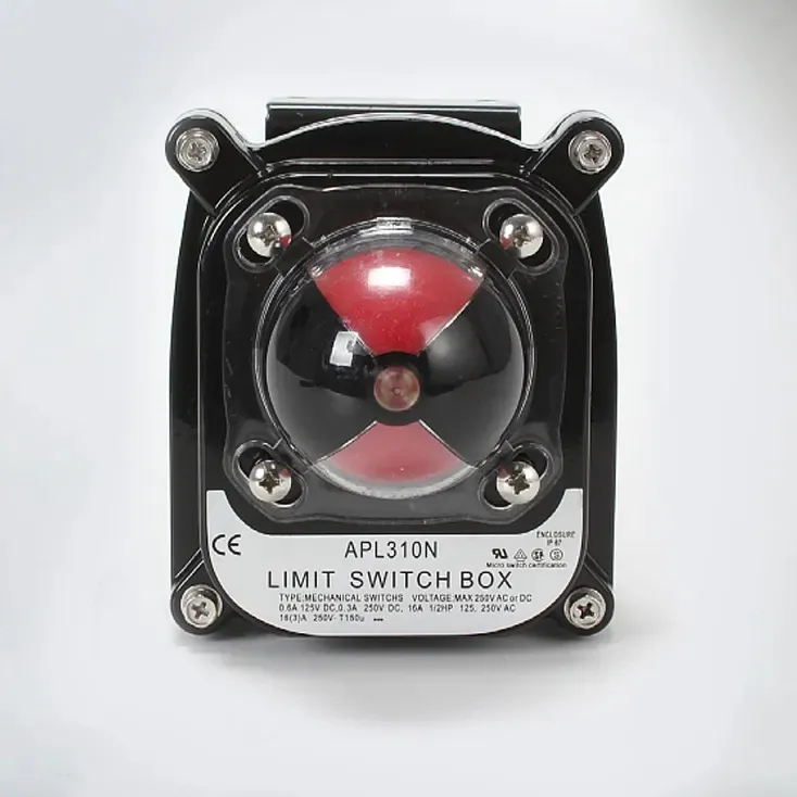 Caja de interruptor de Límite de carrera, monitor de válvula a prueba de explosiones, indicador de retroalimentación de señal de posición de válvula