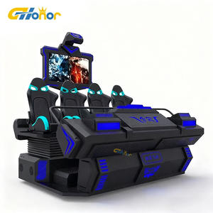 جهاز محاكاة الواقع الافتراضي الأكثر مبيعًا، سينما الواقع الافتراضي 9D، آلة ألعاب الواقع الافتراضي - Product Image 1