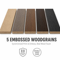 Panneau MDF mélaminé texturé en placage de bois gaufré synchrone, résistant à l'humidité, sans formaldéhyde E0, pour armoire moderne
