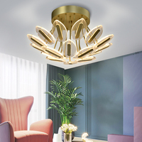 Gros Nouveau Design Acrylique LED Maison Éclairage Plafond Lustres Moderne pour les Magasins