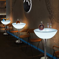 Table haute portable LED lumineuse étanche pour événements – Offre spéciale