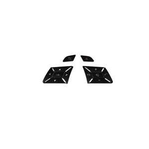 Autocollants décoratifs pour boutons de volant Mercedes-Benz, en plastique, luxe, modification intérieure pour A B C E GLA CLA CLS ML GLK - Product Image 2
