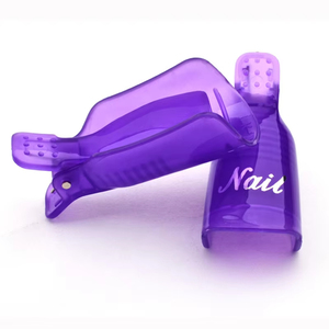 10 pièces/sac <span class=keywords><strong>pince</strong></span> de retrait acrylique pour ongles enlever UV LED Gel vernis violet rose <span class=keywords><strong>manucure</strong></span> outils fournitures pour ongles pour les professionnels - Product Image 3
