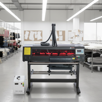 Plotter de Corte Láser CO2 Industrial Ledio 980LASER PRO S+ de Alta Productividad con Refrigeración por Agua para Fábrica de Ropa de Plástico
