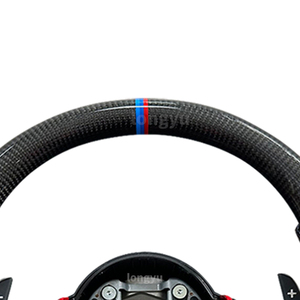 Volante Personalizzato in Fibra di Carbonio per <span class=keywords><strong>BMW</strong></span> Serie 1 <span class=keywords><strong>F20</strong></span> F21 F40 <span class=keywords><strong>E87</strong></span> E81 E82 E88 - Product Image 6