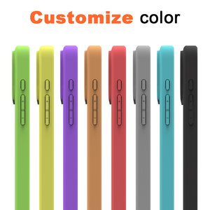 Casing ponsel TPU lembut bermotif kustom pabrik untuk iPhone 17 16 Air Pro Max 2.25mm penutup berkualitas tinggi desain mewah Matte - Product Image 5