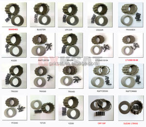 Kits d'embrayage de moto GXKSAT avec ressorts renforcés pour TMAX500 TMAX530 <span class=keywords><strong>TMAX</strong></span> 500 530, kit d'embrayage à base de papier sans ressort - Product Image 4