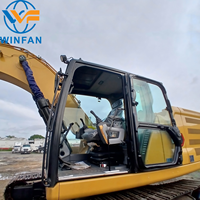 Excavatrice sur chenilles d'occasion Caterpillar 326GC pour la pose de pipelines et les travaux d'ingénierie