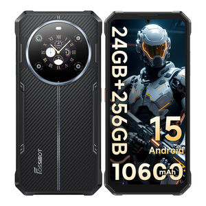 Fossibot F109S, el Mejor Teléfono Resistente <span class=keywords><strong>con</strong></span> Doble SIM y Tarjeta TF, 6 GB + 256 GB, Pantalla LCD de 6.74 Pulgadas, 16 MP + 50 MP, 10600 mAh, NFC, Android, <span class=keywords><strong>con</strong></span> Innovadora Pantalla Trasera - Product Image 1