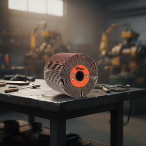 Disco Abrasivo de Tela con Corindón, 100x100 mm, con Orificio, AB7010 - Product Image 3