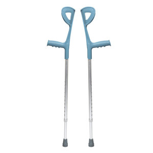 Béquilles de coude YIXIFNDQE en alliage d'aluminium, télescopiques réglables, antidérapantes, pour l'aide à la mobilité, la récupération et le soutien à la marche - Product Image 5