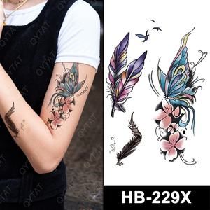 Tatuajes Temporales Adhesivos para el Cuerpo, Diseños Nuevos al por Mayor, Seguros para la Piel, Resistentes al Agua, para Hombres y Mujeres, Encantadores Tatuajes Temporales para el <span class=keywords><strong>Brazo</strong></span> - Product Image 6