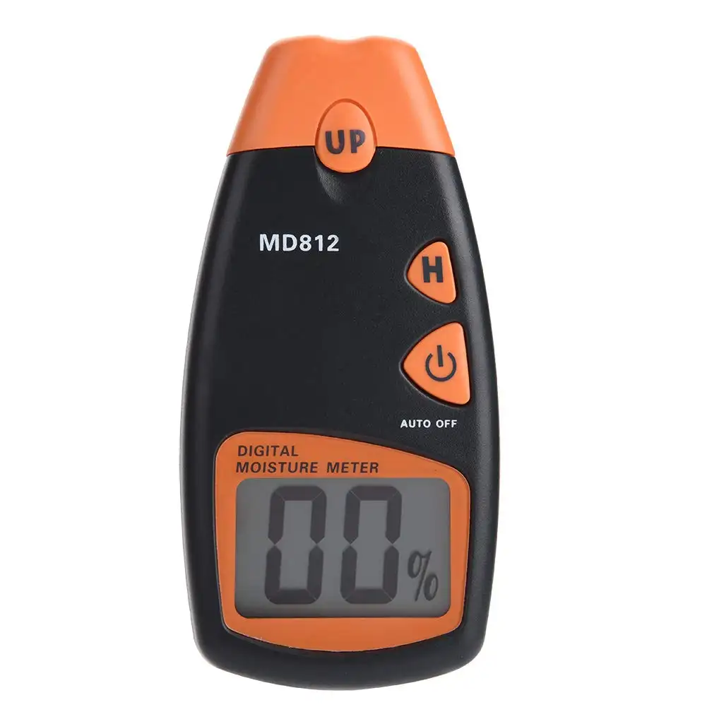 MD812 misuratore di umidità digitale per legno igrometro rilevatore di umidità per legno albero Tester di umidità bagnata per marcio del legno 5-40% strumento portatile