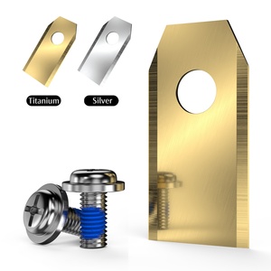 Lames de tondeuse robotisée en acier inoxydable, vente directe d'usine, compatibles avec la tondeuse robot Ecovacs Goat - Product Image 1