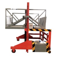Plateforme élévatrice mobile électrique pour camions conteneurs de 2 tonnes, rampe de déchargement hydraulique pour le chargement de marchandises sur camions conteneurs