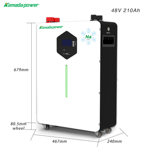 Batteria agli Ioni di <span class=keywords><strong>Sodio</strong></span> Montata a Parete 48v 210Ah 10kWh Powerwall Kamada Sistema di Accumulo Energetico Domestico - Product Image 2