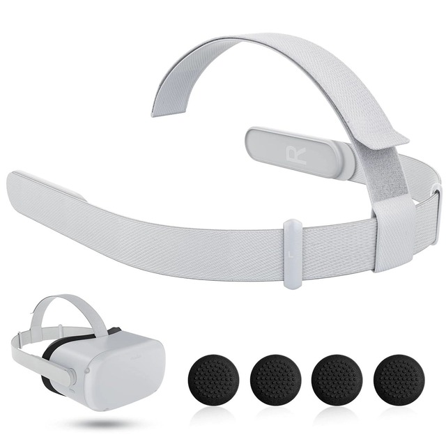 Replacement Head Strap for Oculus Quest 2 VR Headset Lightweight Adjustable Headband Comfortable Design Enhanced Support