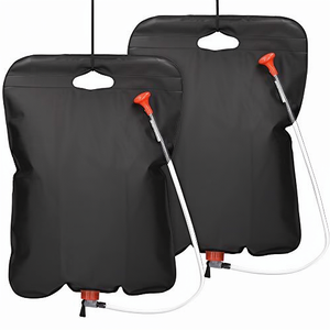 Bolsa de agua para acampar, bolsa de ducha, acampada al aire libre, bolsa de agua plegable, ducha al aire libre - Product Image 1