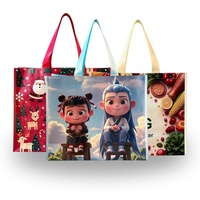 Sac de voyage personnalisé Besto avec logo, motif lettres, en PP tissé laminé transparent argenté/doré, réutilisable, taille personnalisée, promotionnel