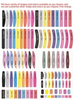 Lime à ongles avec noyau en mousse éponge, couleurs rose/beige/marron/argent/beige, lavable, résistante à l'usure, pour outils de manucure