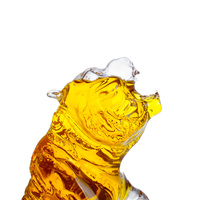 Haute Borosilicate carafe verre vin cadeau transparent animal tigre dragon forme unique bouteille de vin en verre