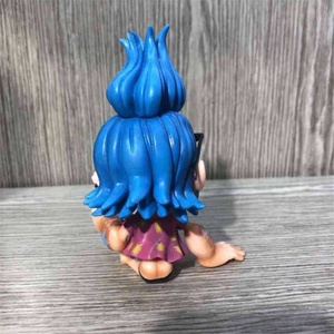 FigureCrazy One Piece FRANKY Q Version Rire et S'asseoir Mignon Figurines d'action en PVC OP Zoro Nami Brook Chopper <span class=keywords><strong>Usopp</strong></span> 10cm - Product Image 3