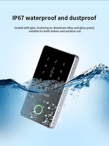Máquina de Control de Acceso Impermeable IP67, Sistema de Entrada para Edificios, Teclado Digital Biométrico con Huella Dactilar para Exteriores, Compatible con la Aplicación 5.0 - Product Image 4